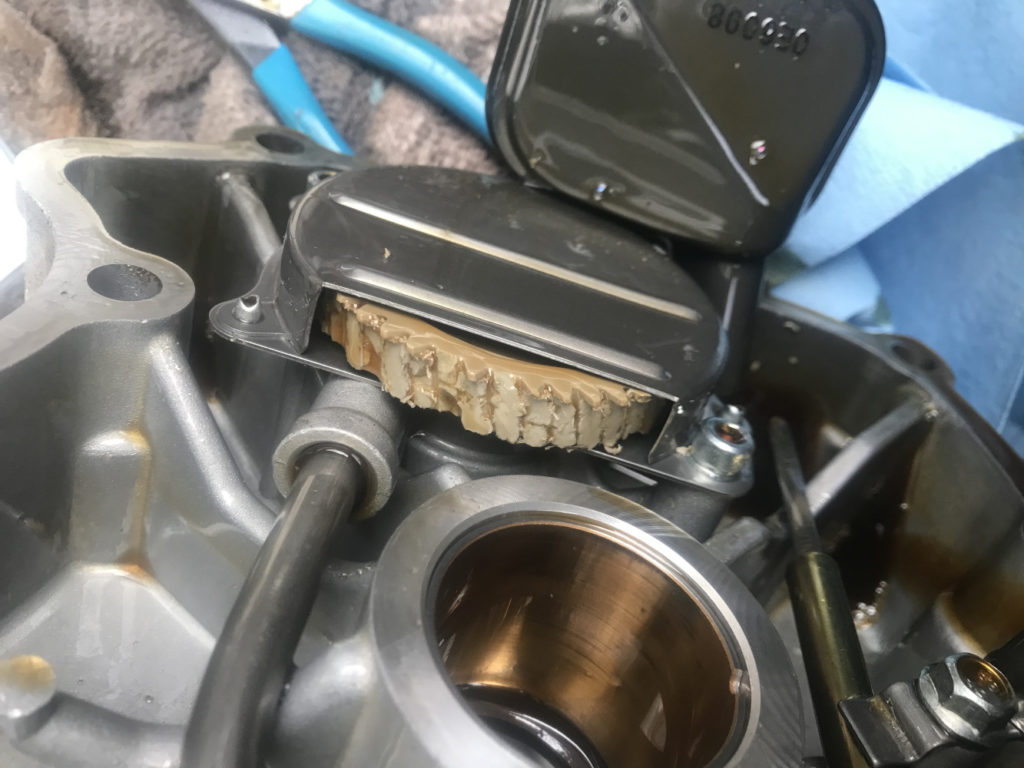 Failed engine oil pump